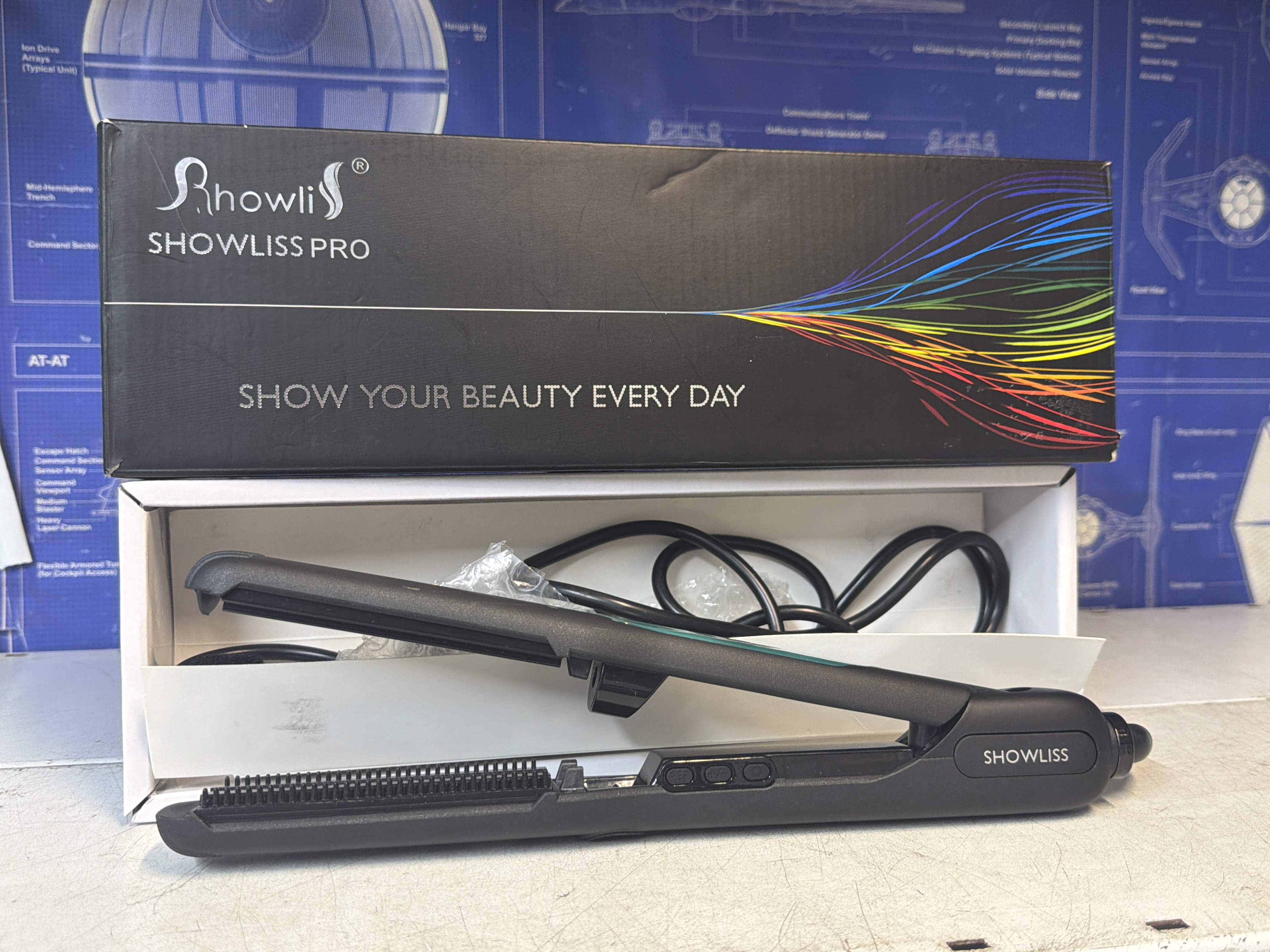 Lisseur vapeur Showliss Pro