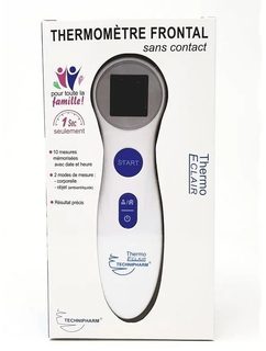 Thermo Eclair Thermomètre Frontal Sans Contact