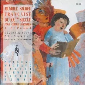 CD Musique sacrée française du XXème siècle chœur d'hommes