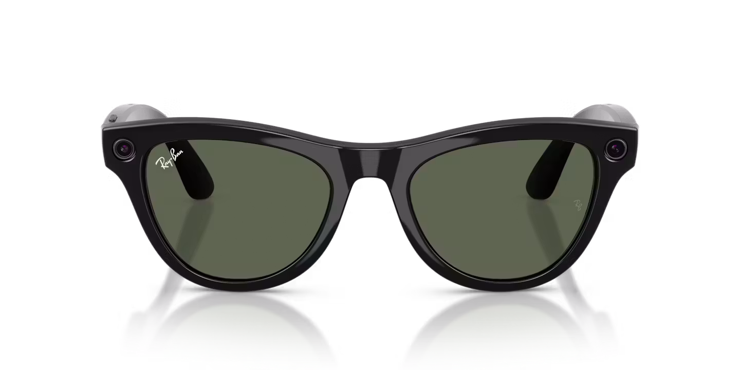 Lunettes connectées Ray-Ban Meta Skyler Gen 2 noir brillant RW4014 601/71