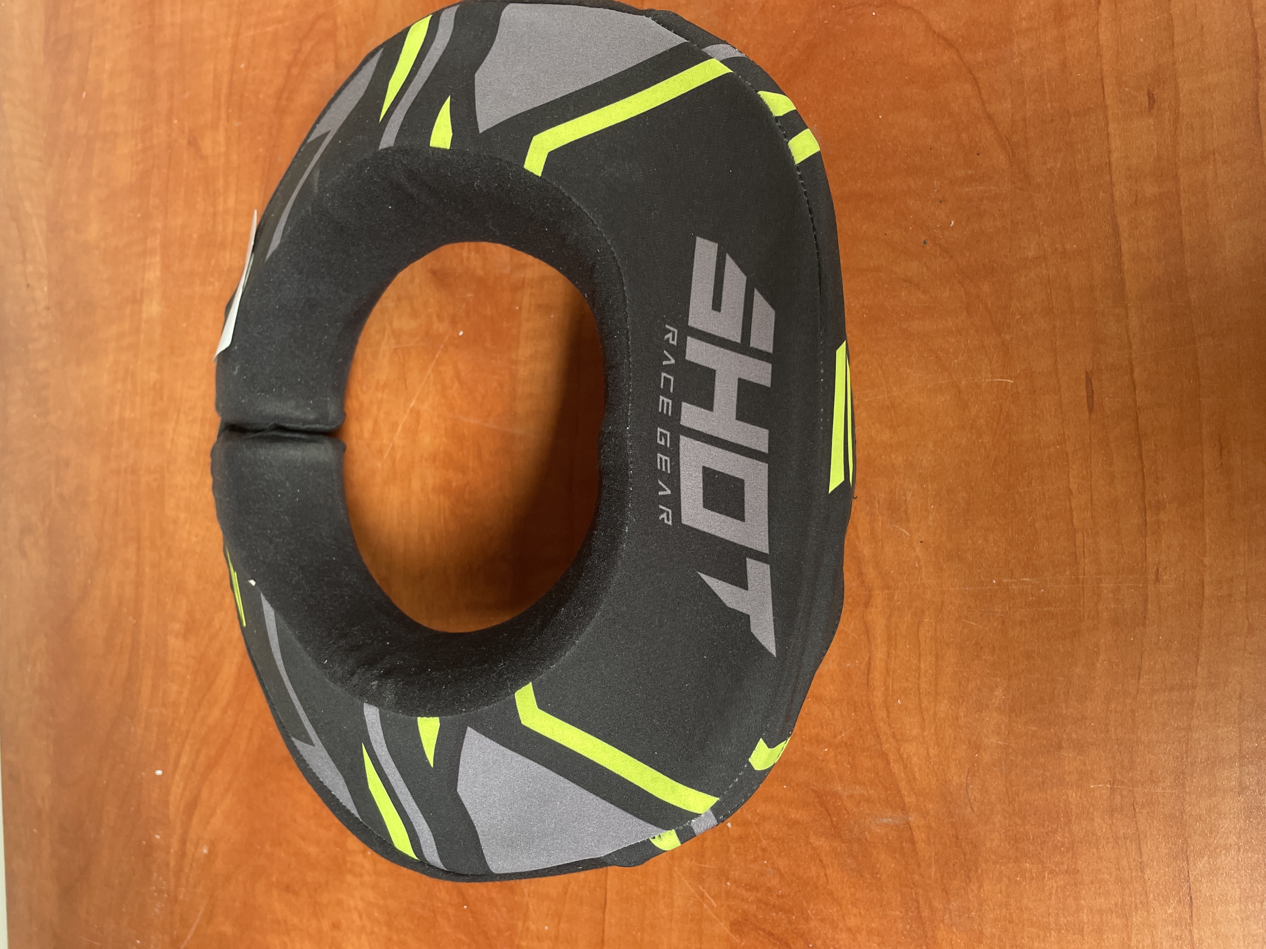 Protection cervicale Shot Race Gear noir jaune — photo 2