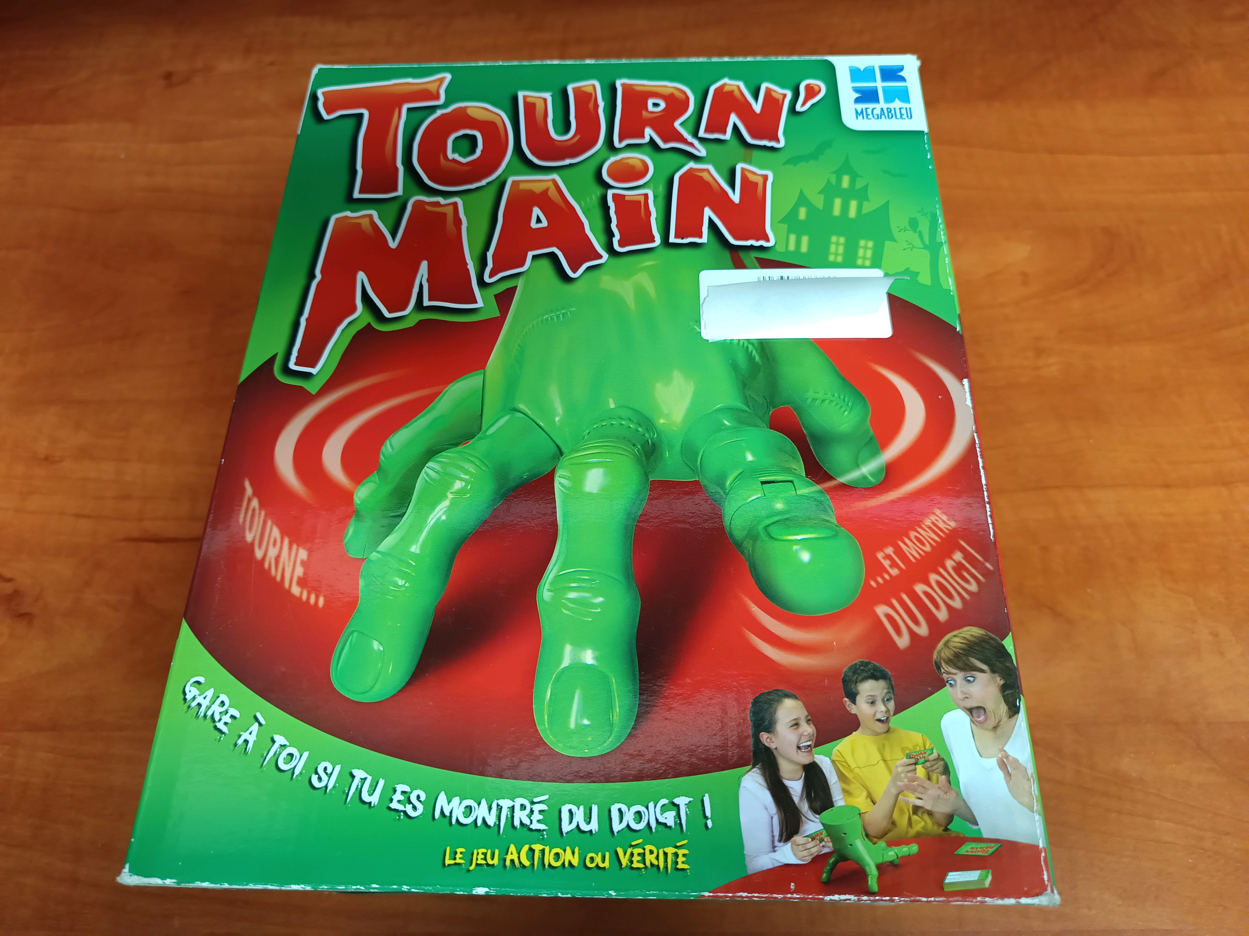 MEGABLEU Tourn' Main - Jeu de société