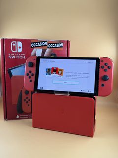 Nintendo Switch OLED Mario Red Edition rouge