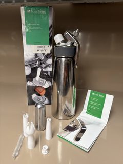 Louis Tellier Siphon à chantilly inox