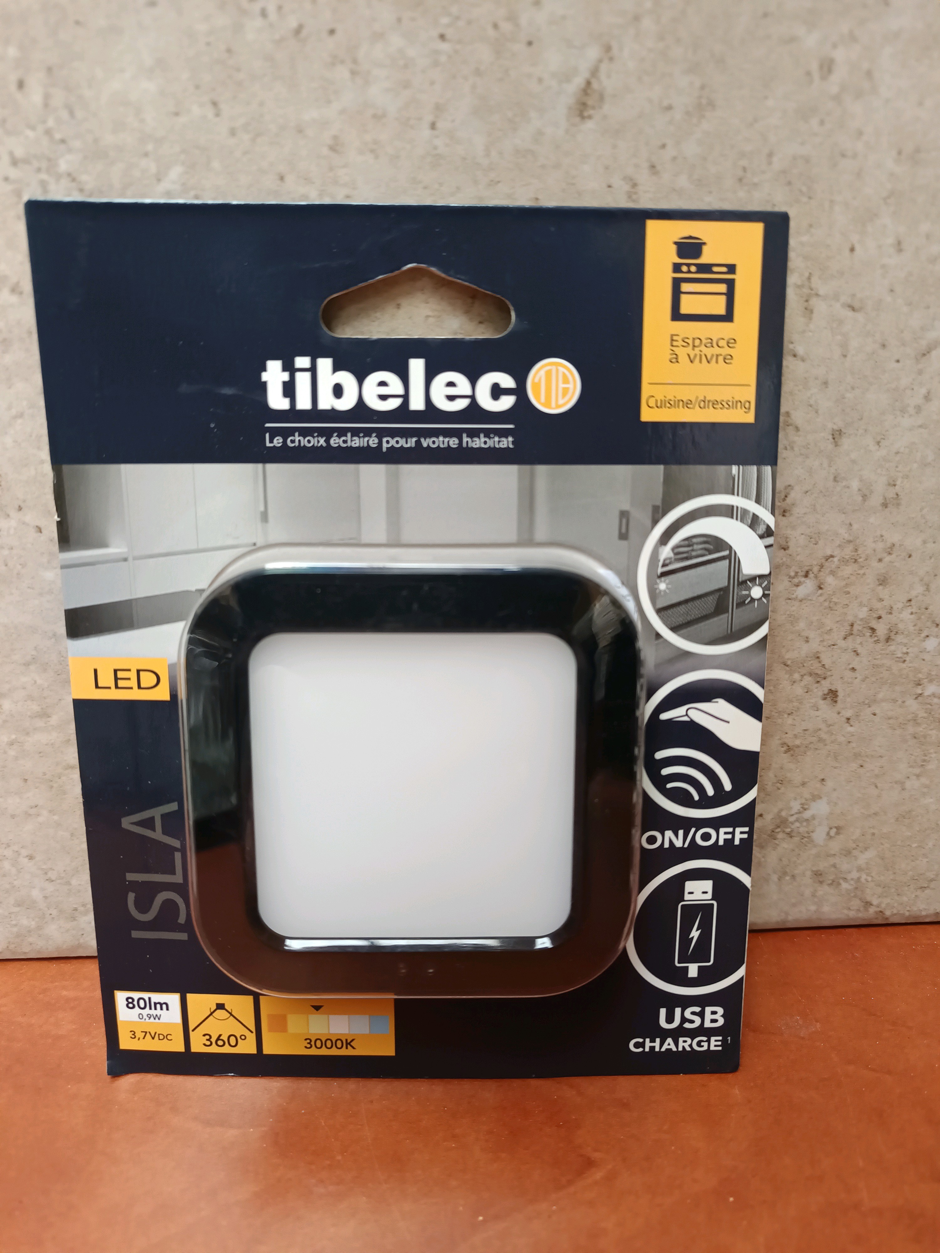 Tibelec ISLA lampe LED rechargeable USB