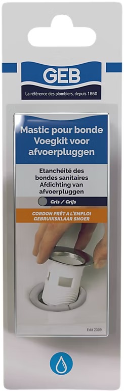 GEB mastic pour bonde cordon 43 cm