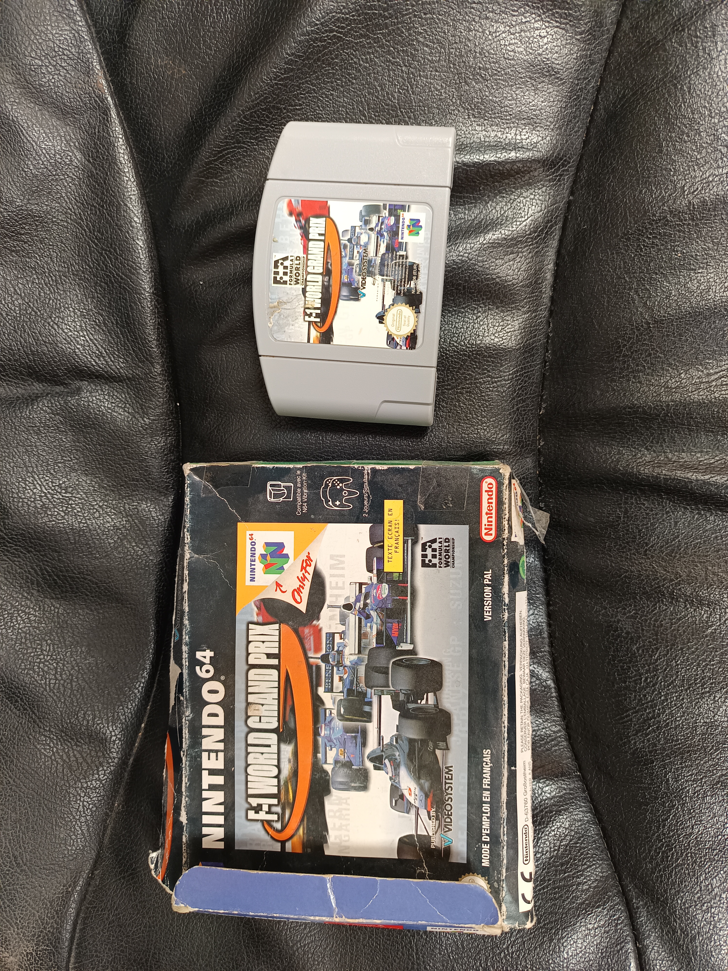 Nintendo 64 F1 World Grand Prix Cartouche et Boîte