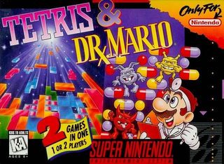 Tetris And Dr Mario Super Nintendo