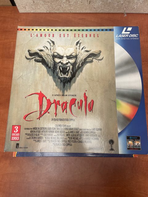 Bram Stoker's Dracula LaserDisc édition collector