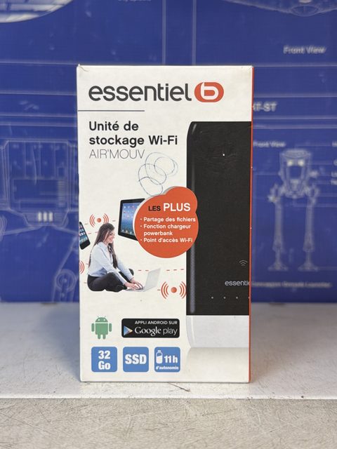 Essentiel b Air'Mouv unité de stockage Wi‑Fi 32 Go
