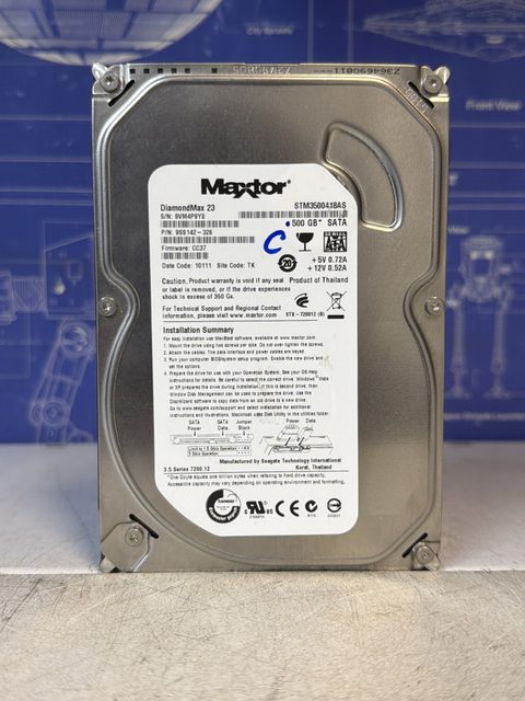 Disque dur interne Maxtor DiamondMax 23 500 Go SATA
