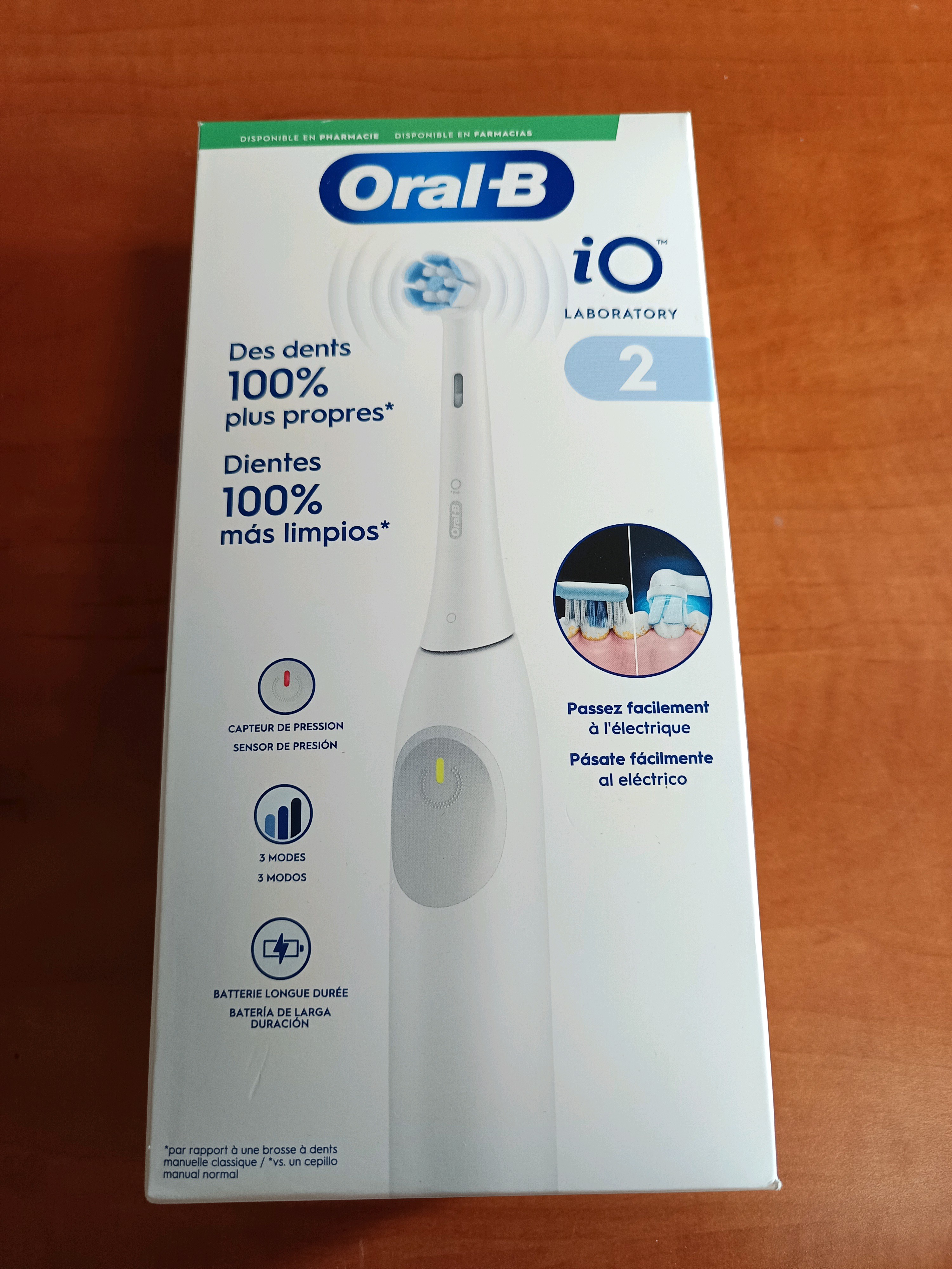 Oral-B iO Laboratory 2 - Brosse à dents électrique (blanche)