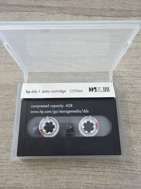 Cartouche de sauvegarde HP DDS-1 C5706A 4 Go