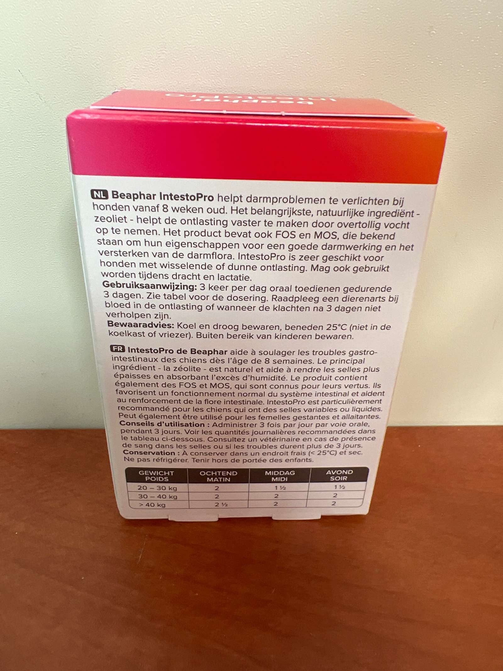 Beaphar IntestoPro Zéolite – Chien > 20 kg (20x) — photo 2