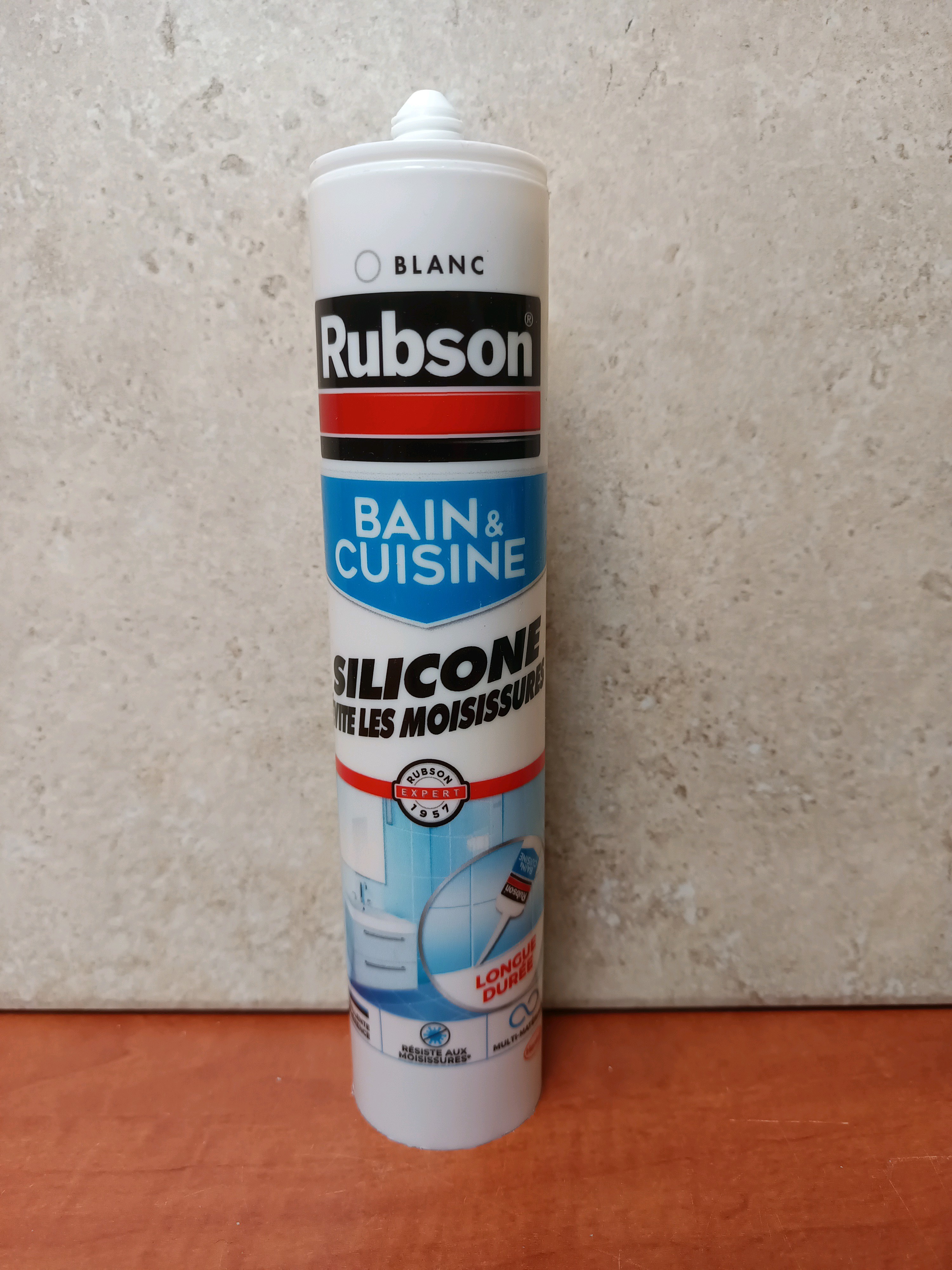 Rubson Bain & Cuisine Silicone blanc contre les moisissures
