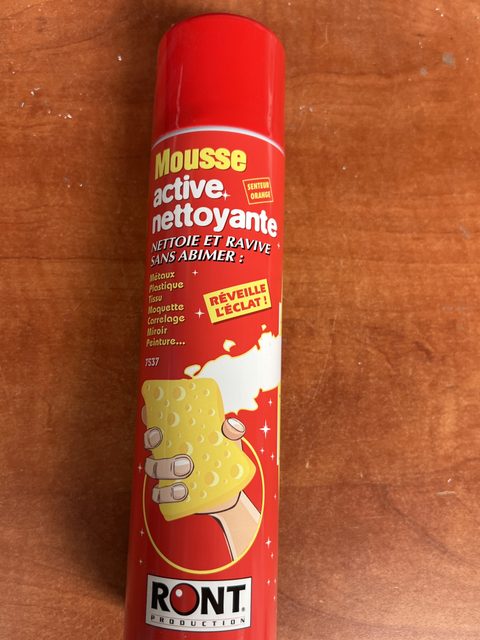 RONT Mousse Nettoyante Active 7537 aérosol 400 ml