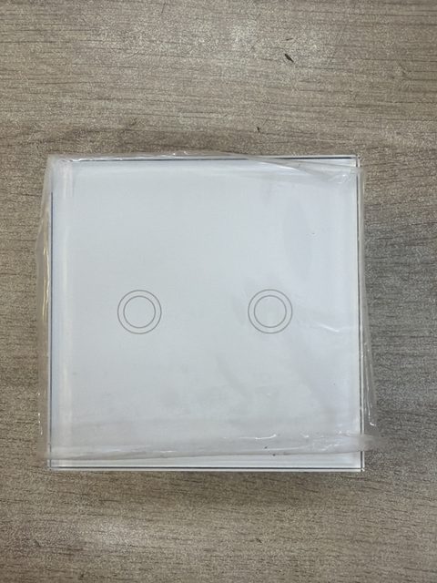 Thank's interrupteur connecté Wi‑Fi double tactile mural (2 boutons)
