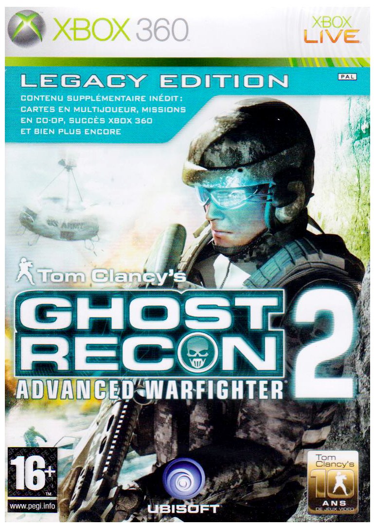 Ghost Recon Advanced Warfighter 2 Legacy Edition Xbox 360