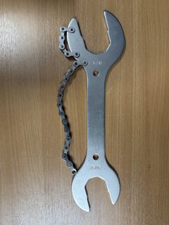 Clé de réparation vélo multifonction 30/32 36/40 avec chaîne