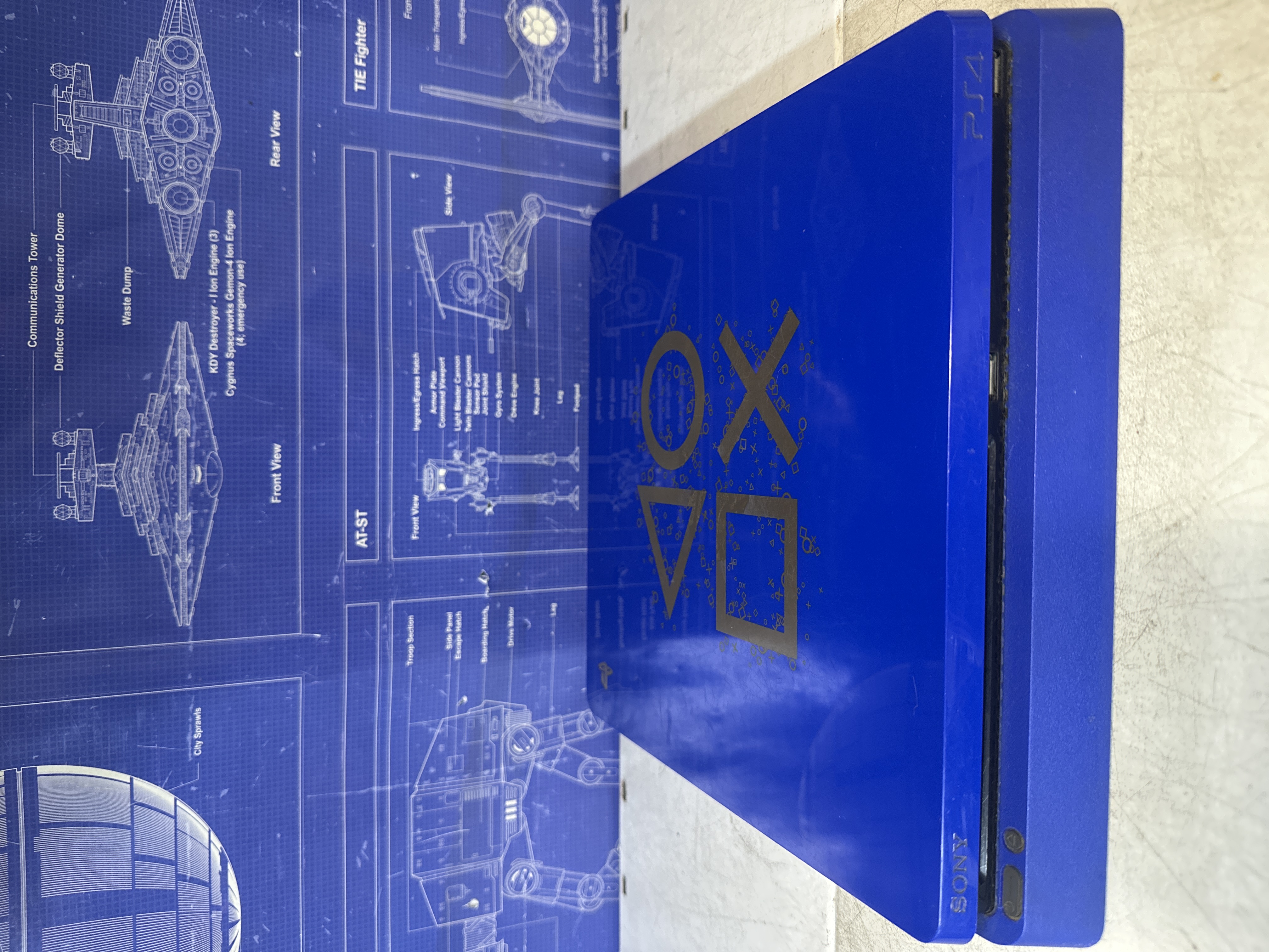 Console PlayStation 4 Slim bleue 500 Go — photo 2