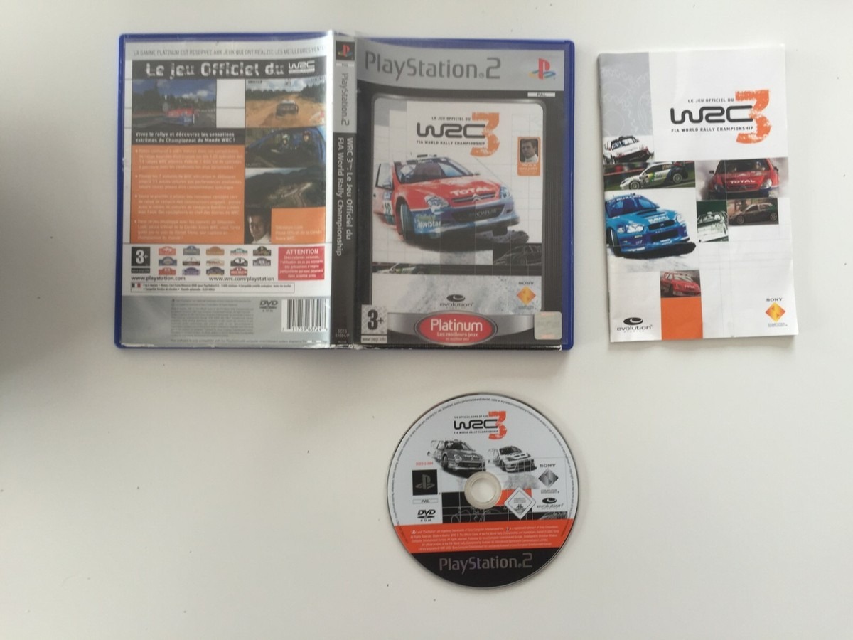 WRC 3 Platinum PlayStation 2