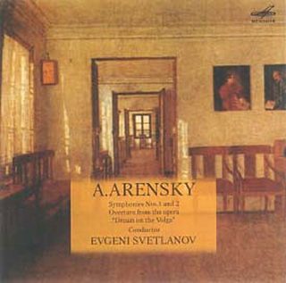 CD Symphonies n°1 & 2 Anton Arensky