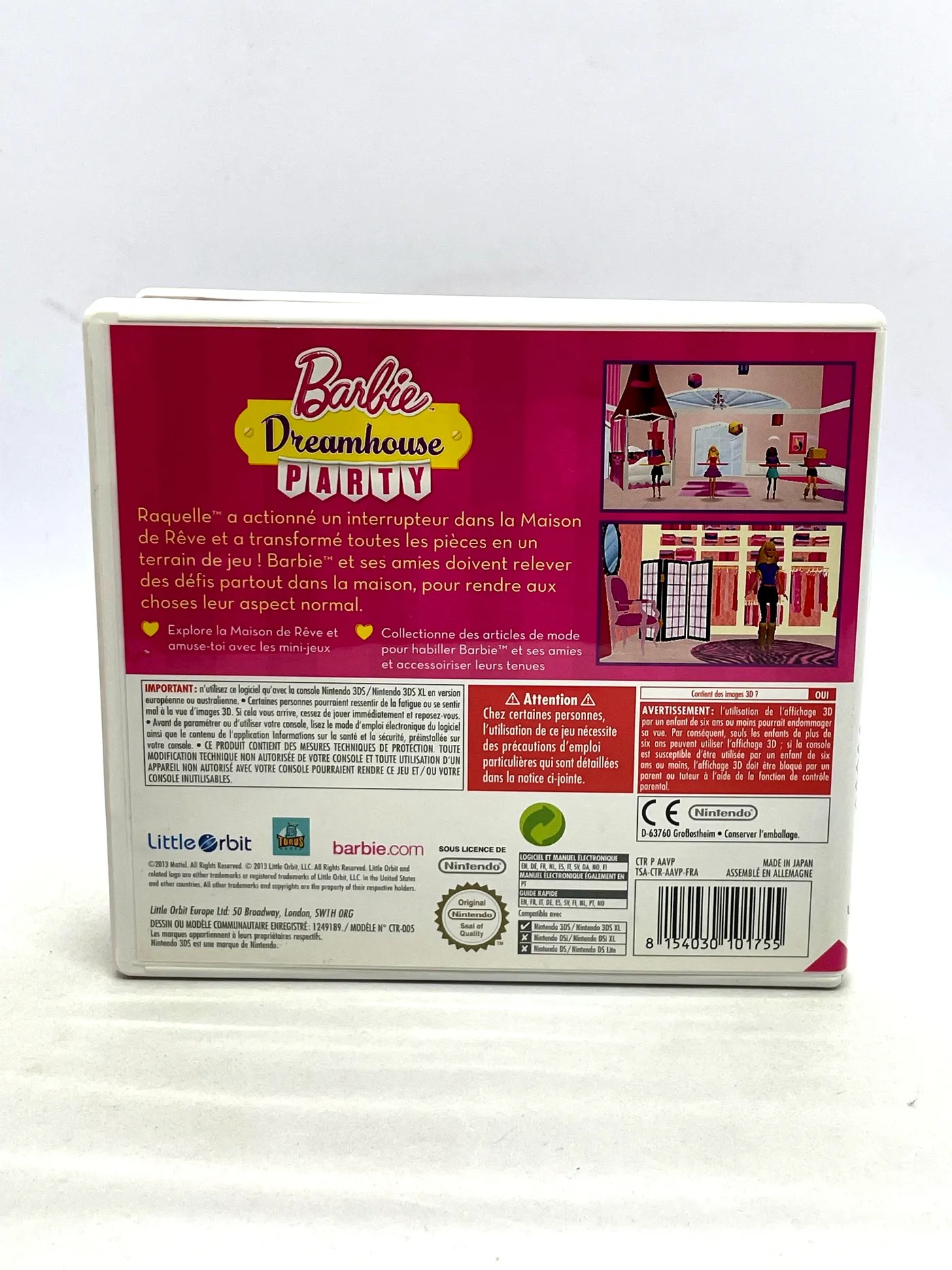 Barbie Dreamhouse Party Nintendo 3DS