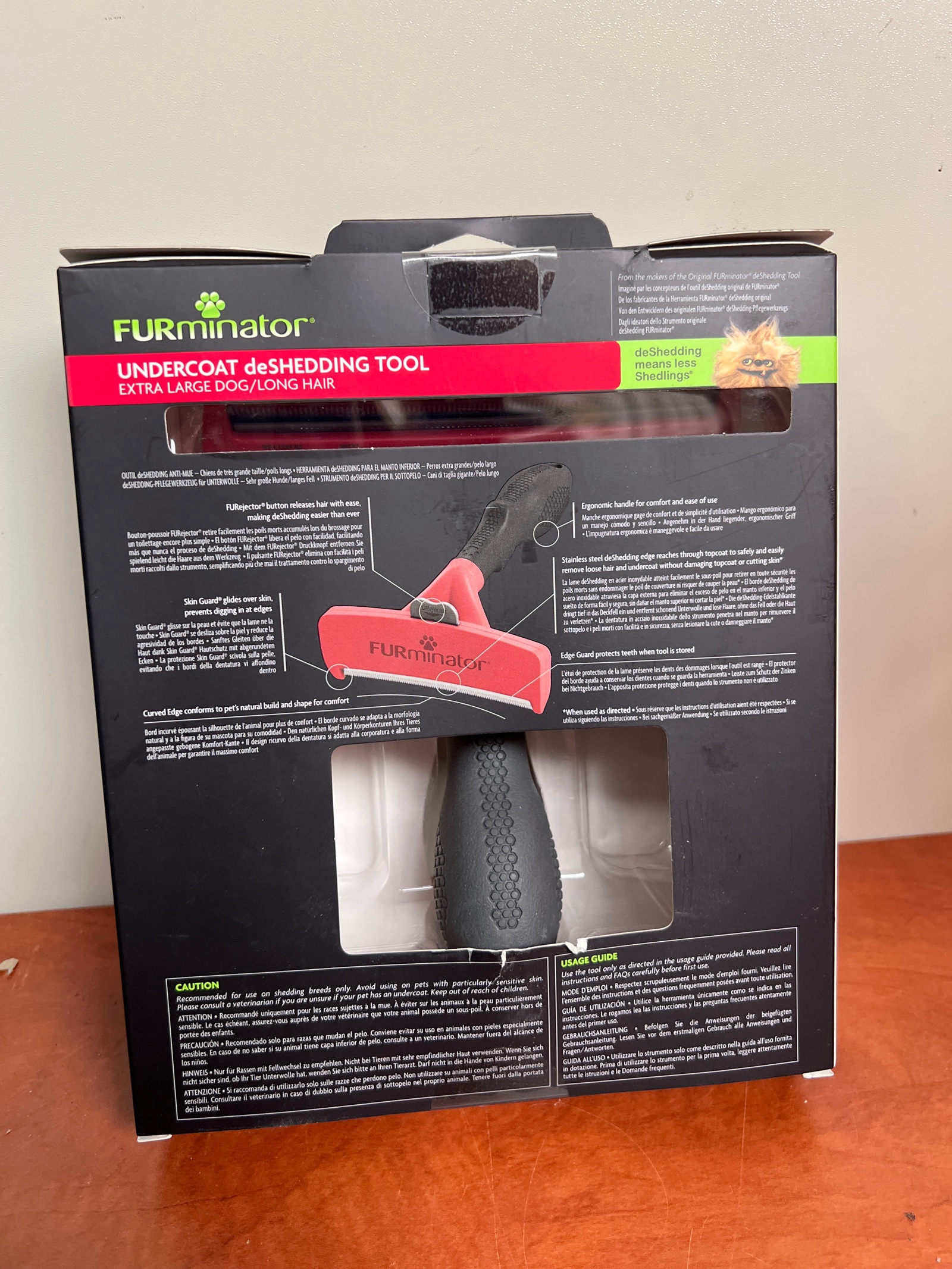 FURminator Undercoat deShedding Tool XL – Long Hair pour chien — photo 2