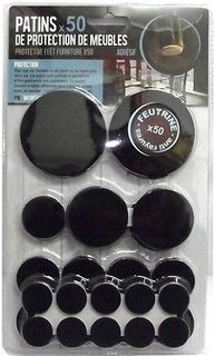 CMP patins antidérapants ronds pour meuble x50
