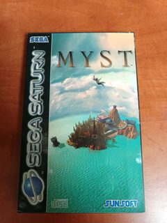 SEGA Saturn - Myst (Sunsoft) - Boîte + notice, sans jeu