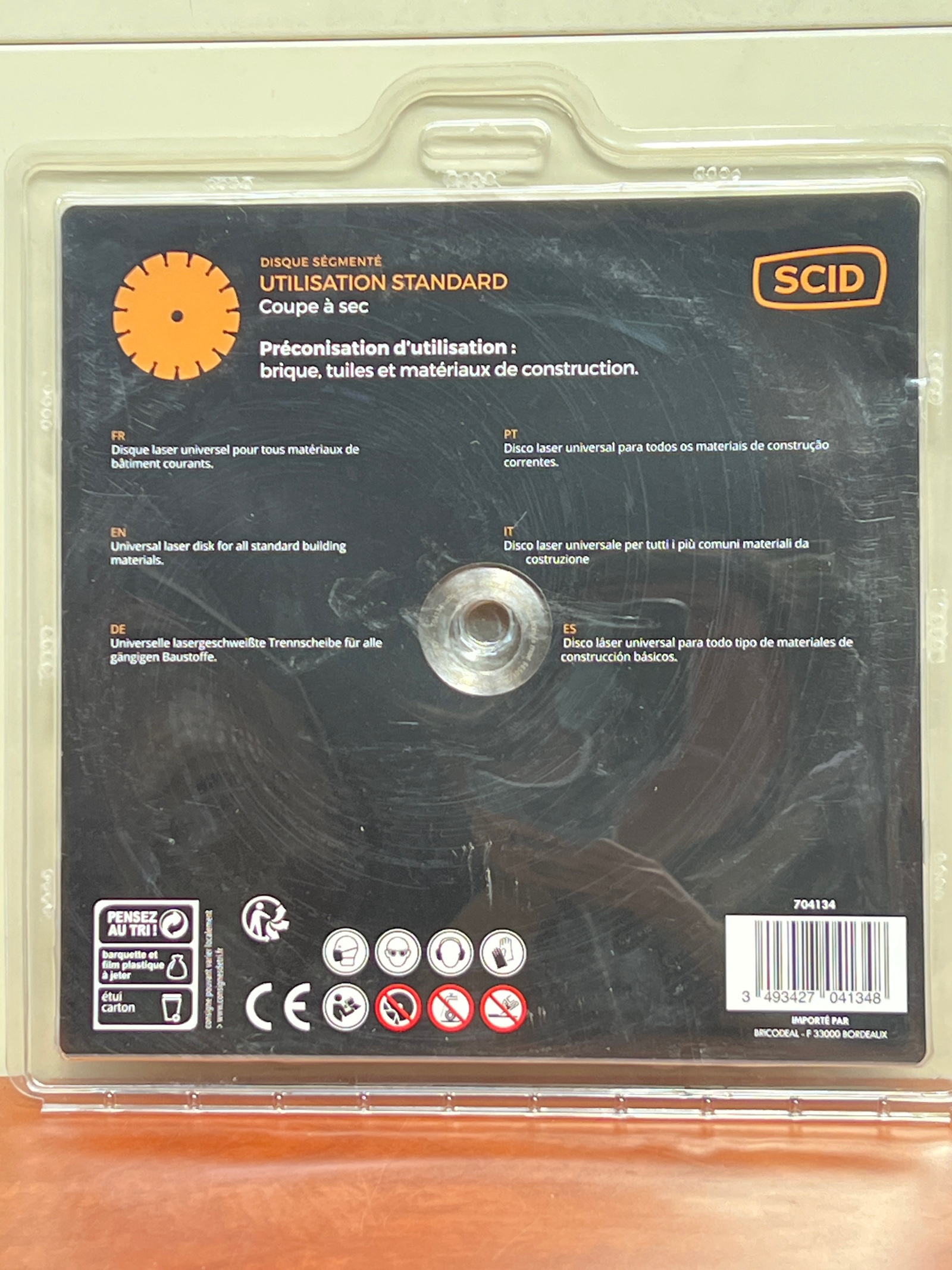 SCID Disque diamanté 230 mm Polyvalent — photo 2