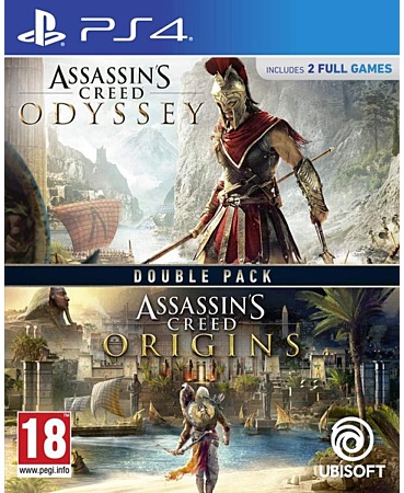 Double Pack Assassin's Creed Origins + Odyssey PS4