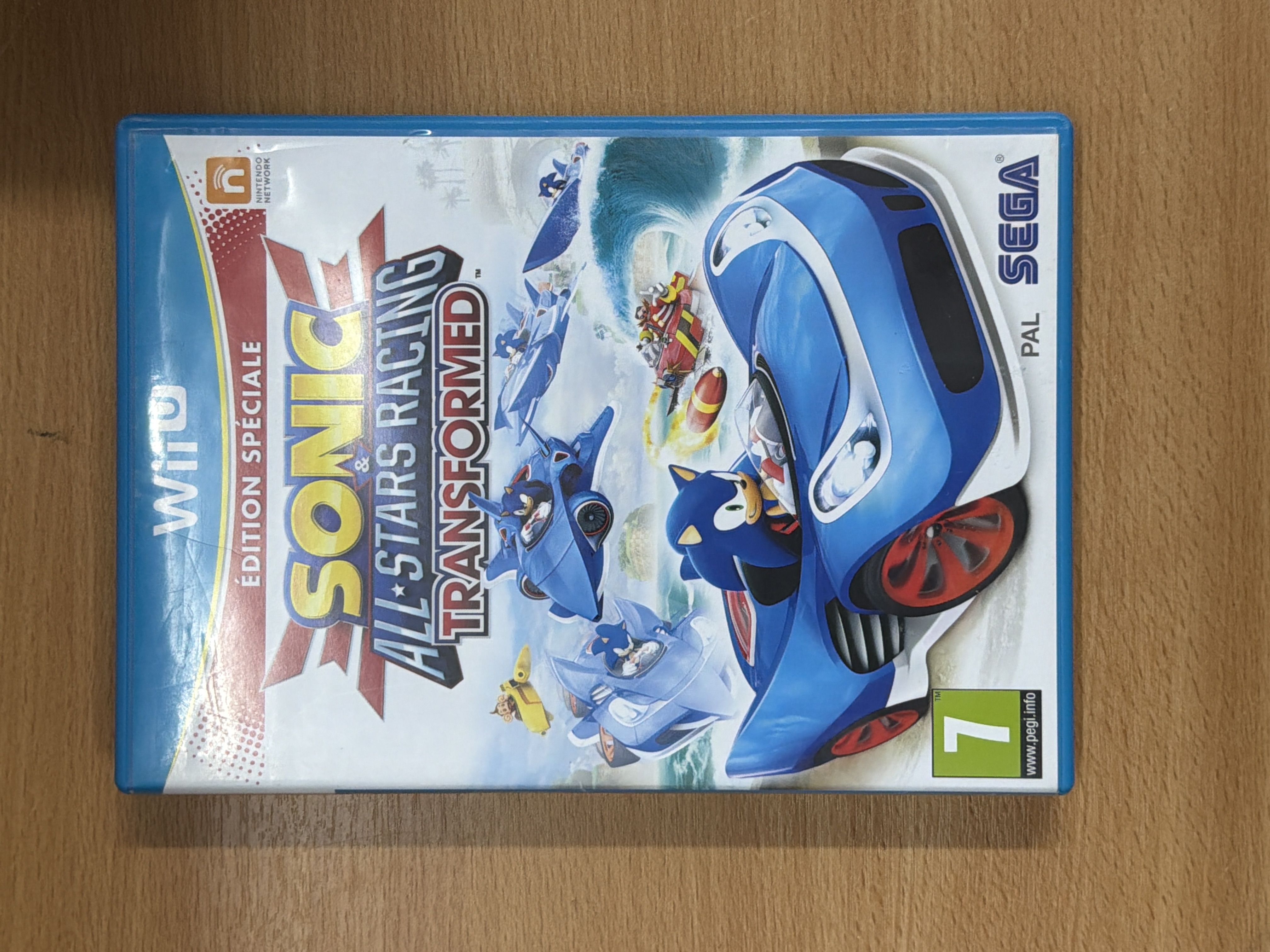 Sonic & All-Stars Racing Transformed Édition spéciale Wii U