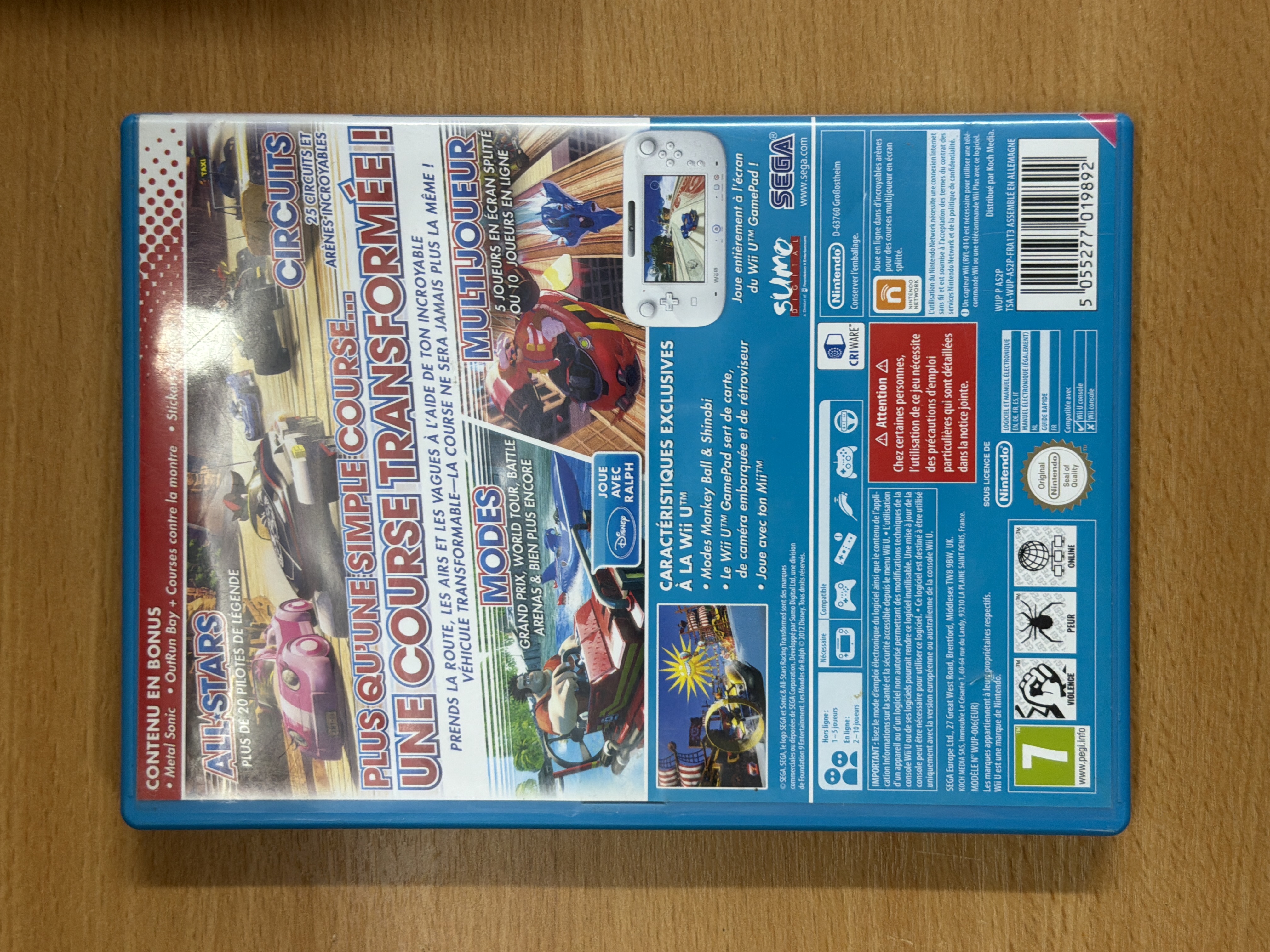 Sonic & All-Stars Racing Transformed Édition spéciale Wii U — photo 2