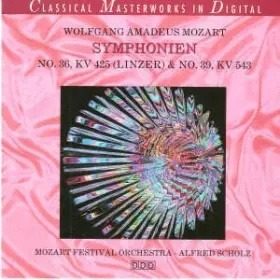 Mozart Symphonien No. 36 KV 425 (Linzer) & No. 39 CD