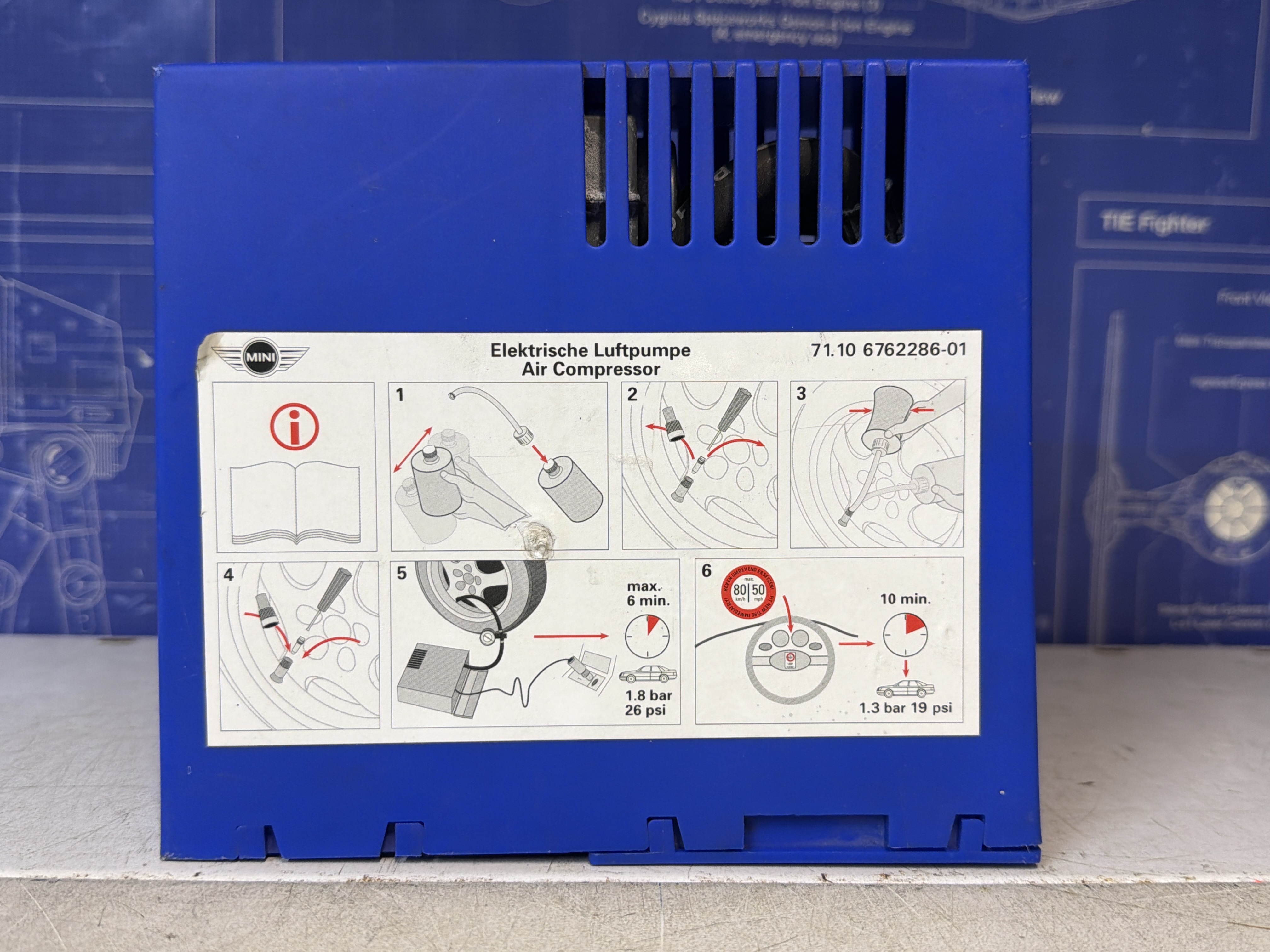 Compresseur d'air MINI pour pneu de voiture