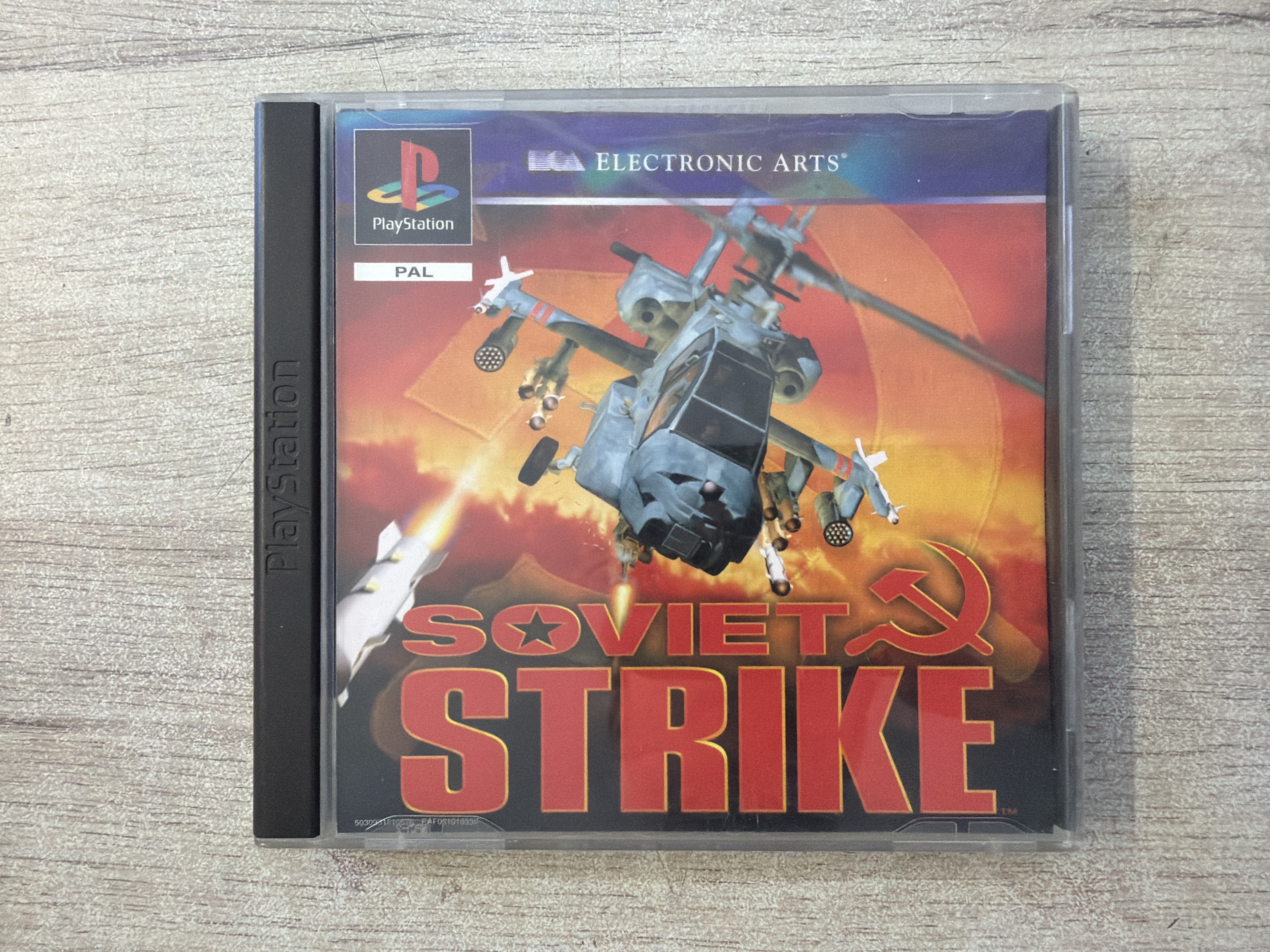 Soviet Strike PS1 PlayStation 1 PAL