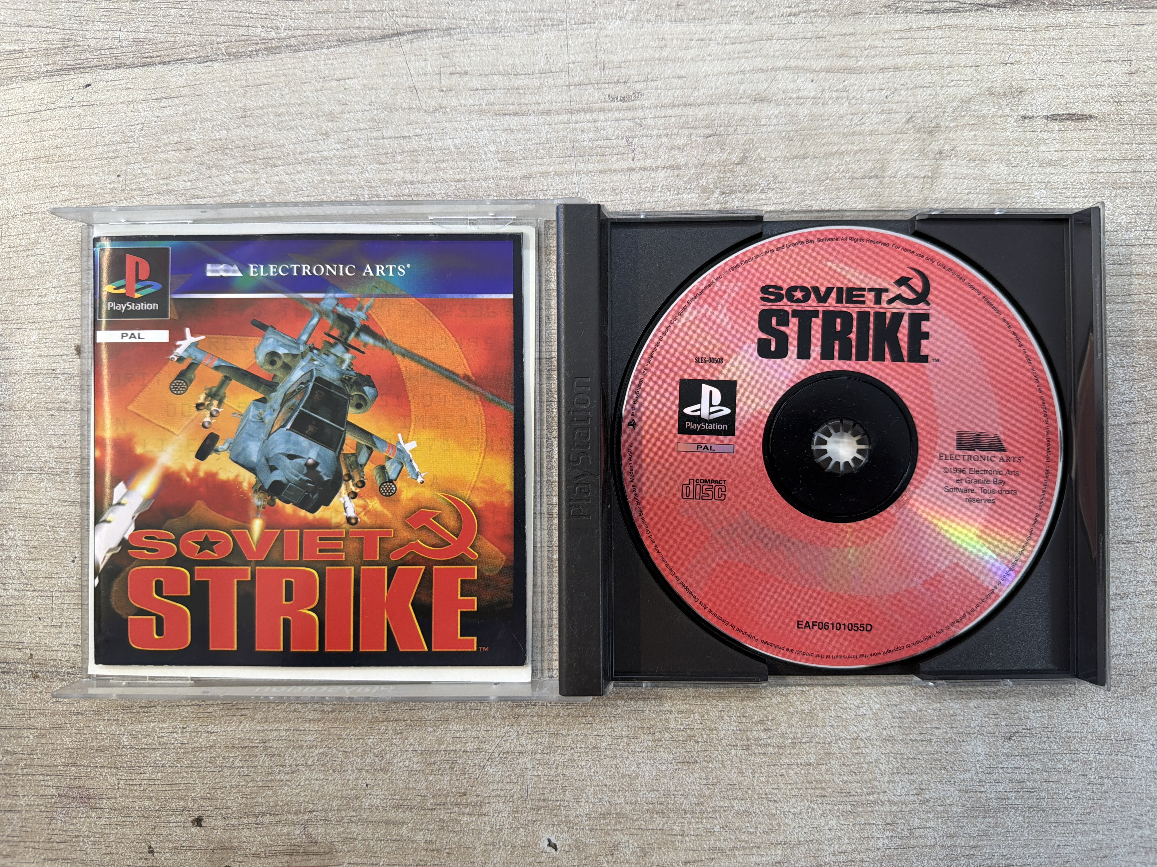 Soviet Strike PS1 PlayStation 1 PAL — photo 2