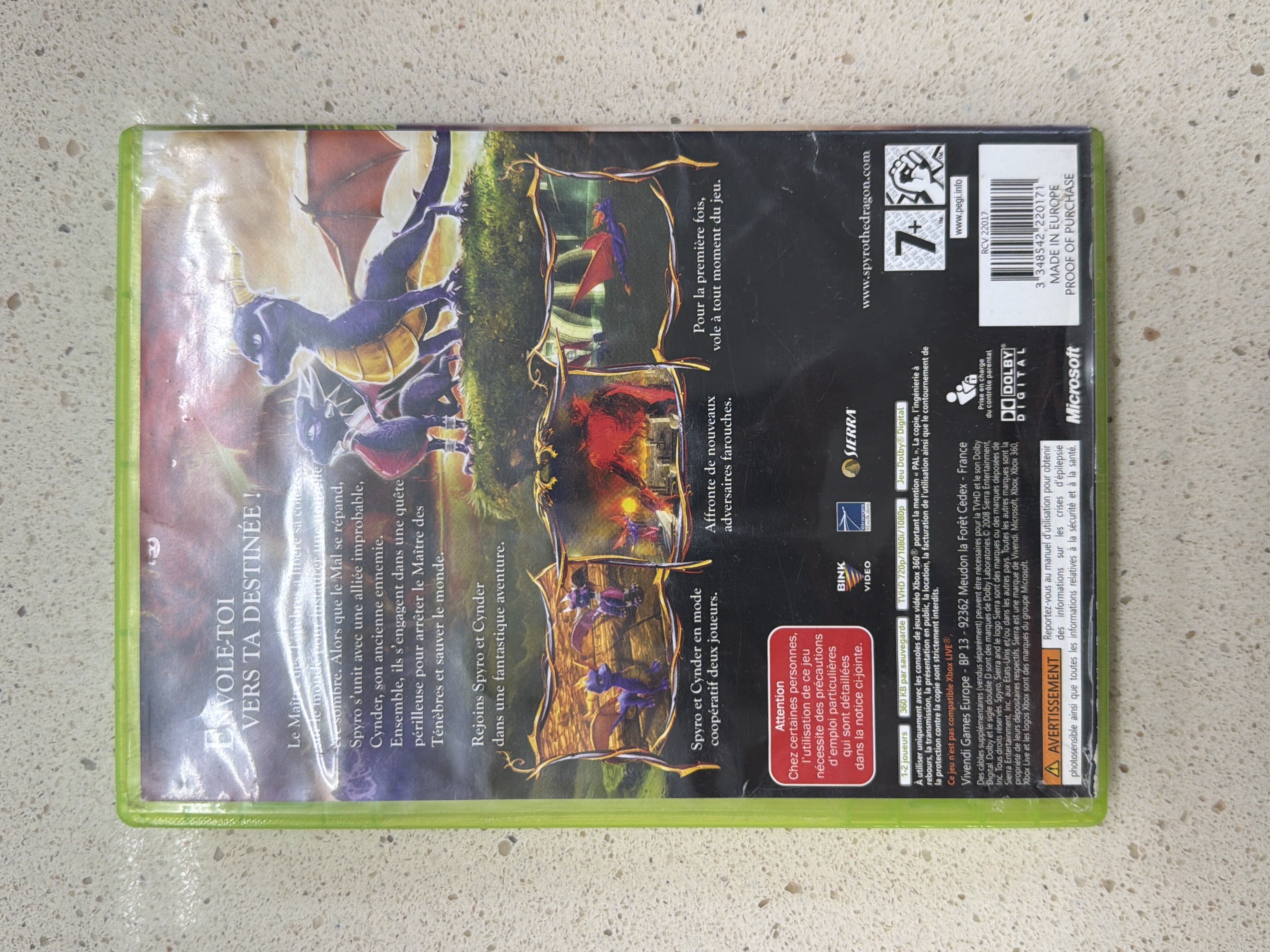 La Légende de Spyro Naissance d'un Dragon Xbox 360 — photo 2