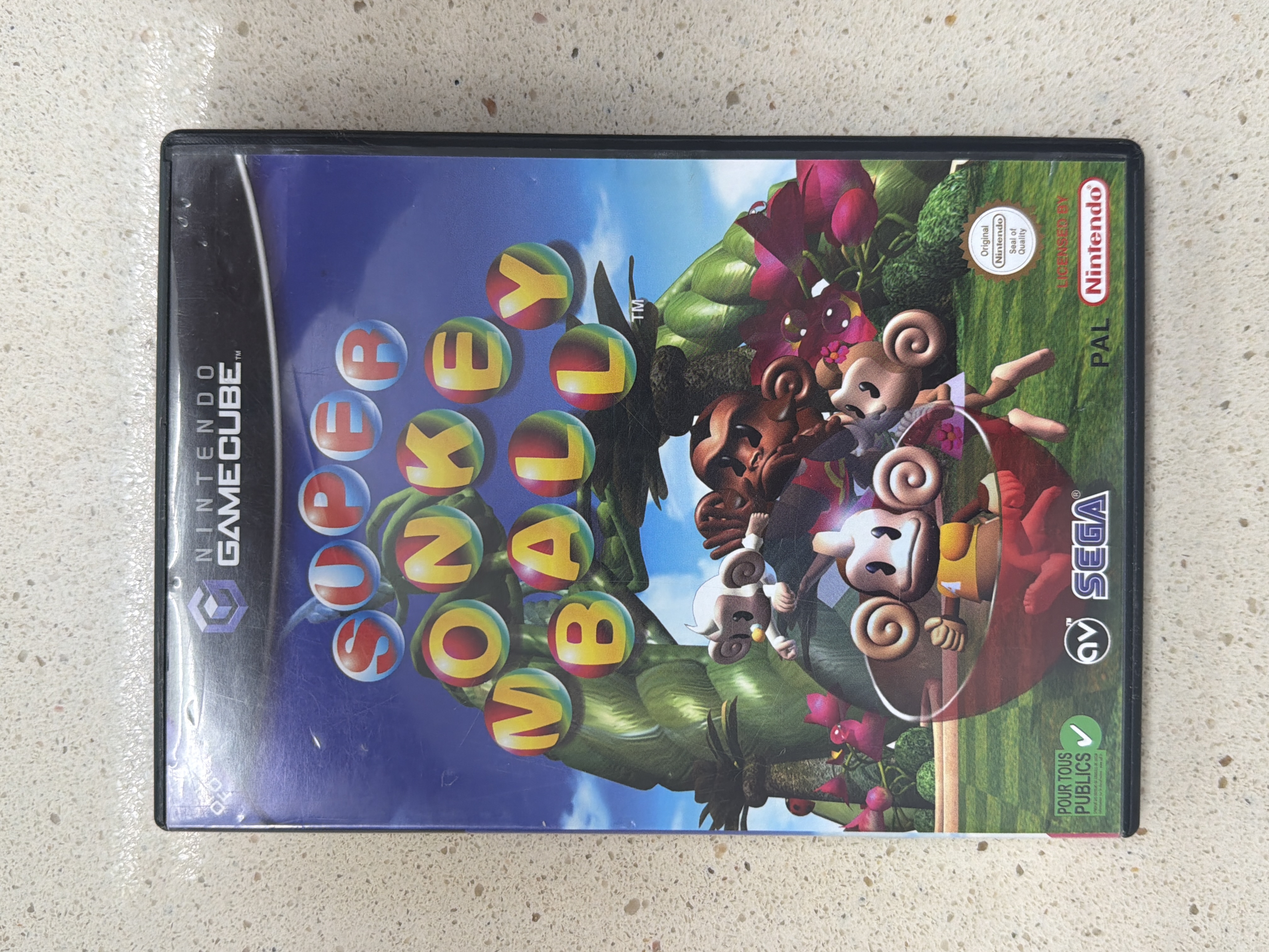Super Monkey Ball Nintendo GameCube PAL