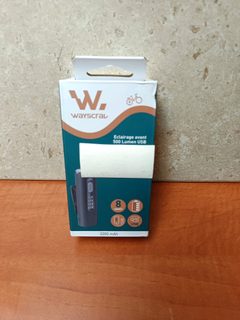 Wayscral éclairage avant vélo 500 lumens USB – 3200 mAh