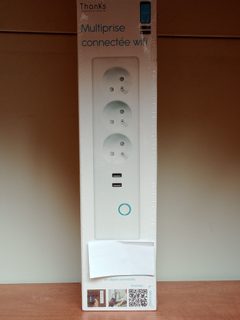 Multiprise connectée Wifi Thank's 3 prises 2 USB