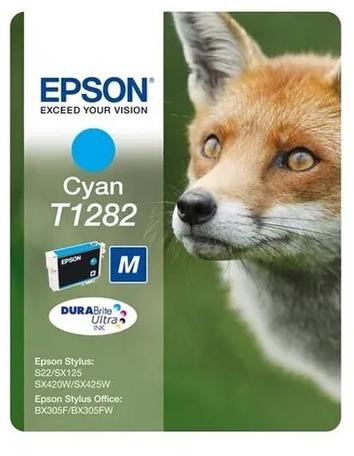 Cartouche d'encre Epson T1282 cyan originale