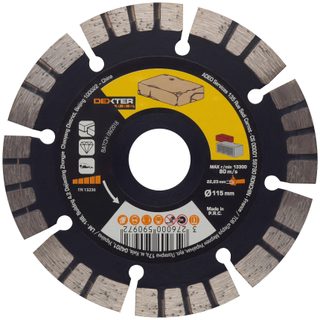 Disque diamant céramique Dexter 115 mm pour carrelage