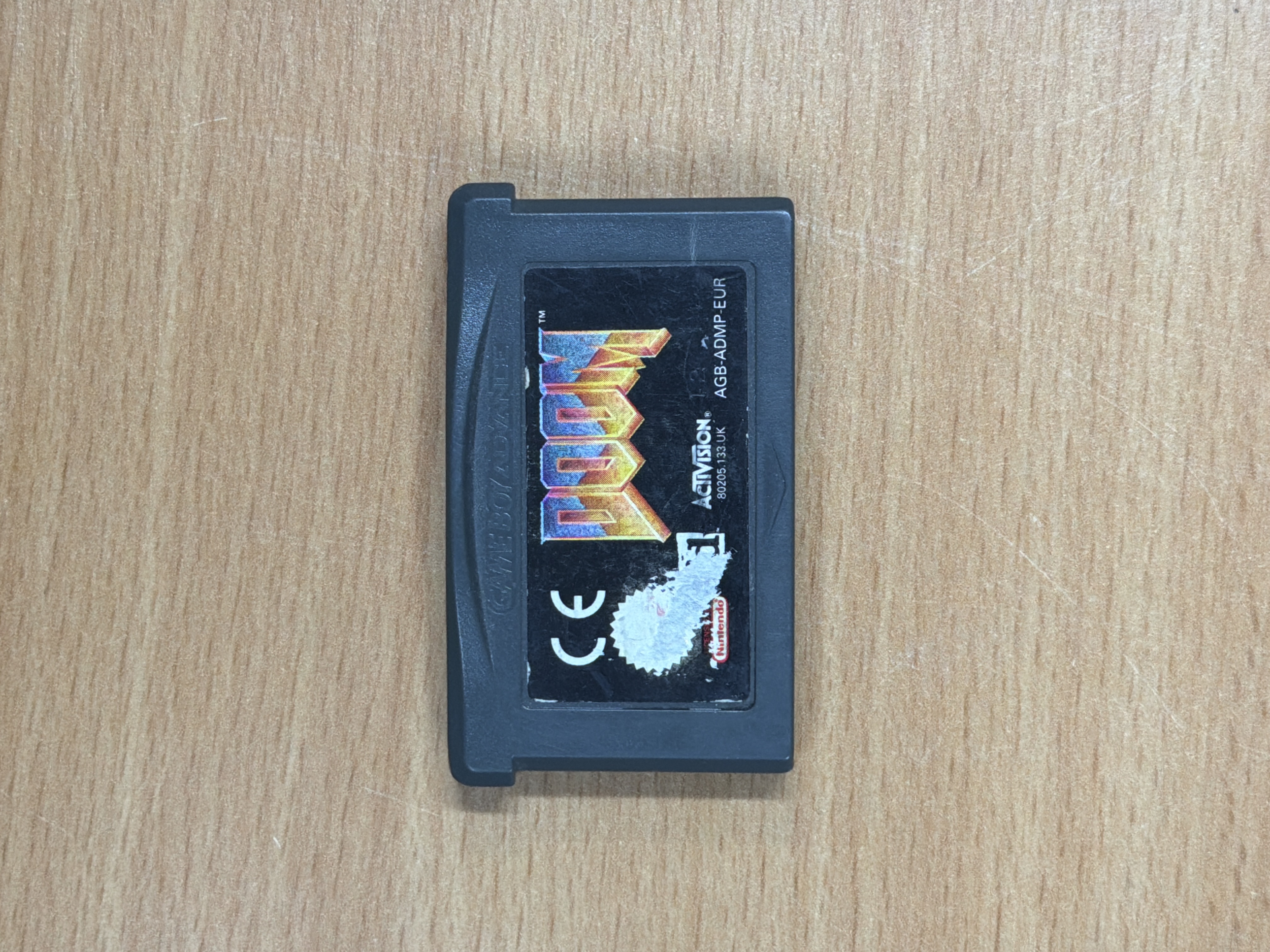 Jeu Doom sur Game Boy Advance
