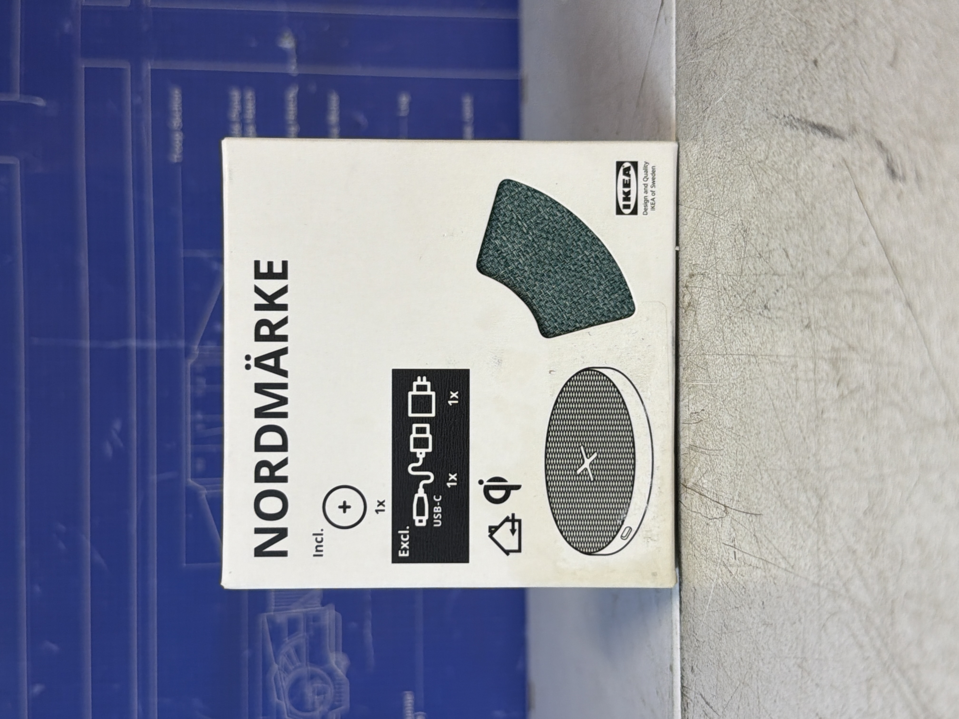 Chargeur sans fil Qi IKEA NORDMÄRKE