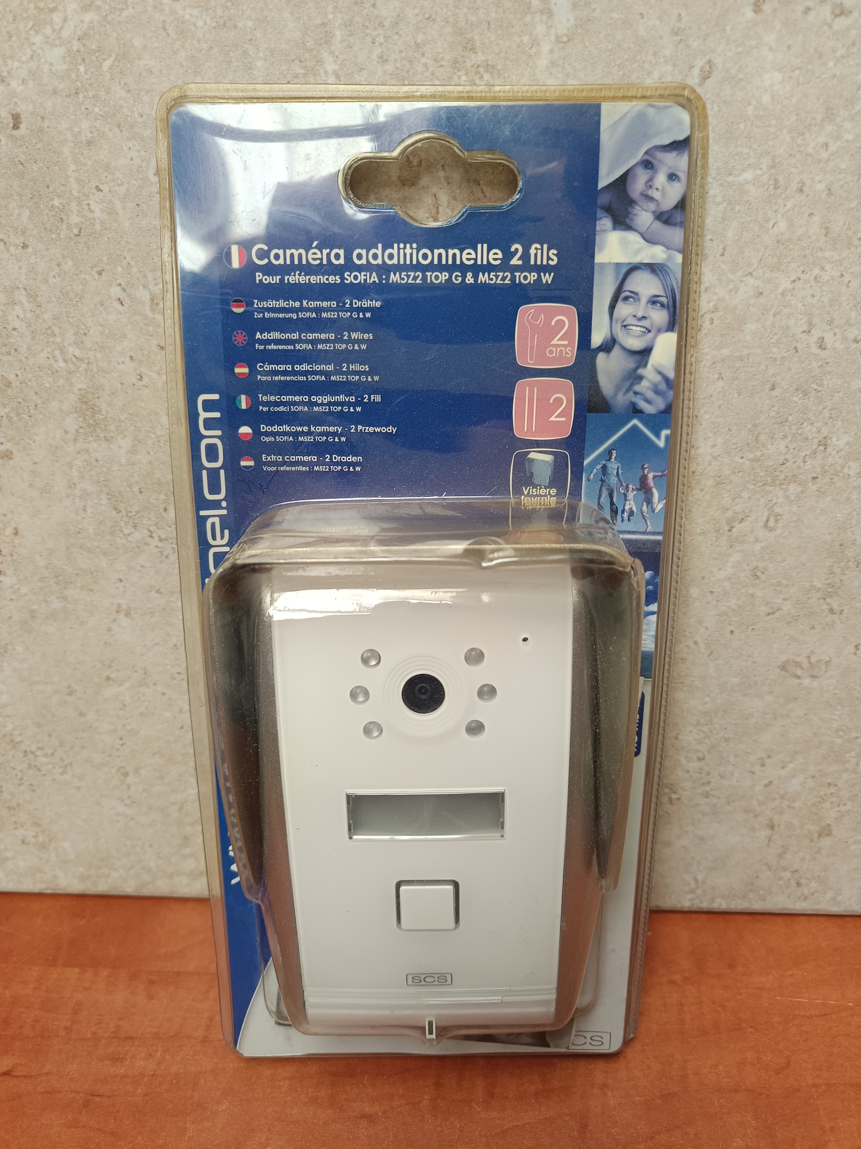 Camera additionnelle 2 fils EXTEL PL C200