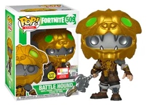Funko Pop Fortnite Battle Hound Glow in the Dark E3 509