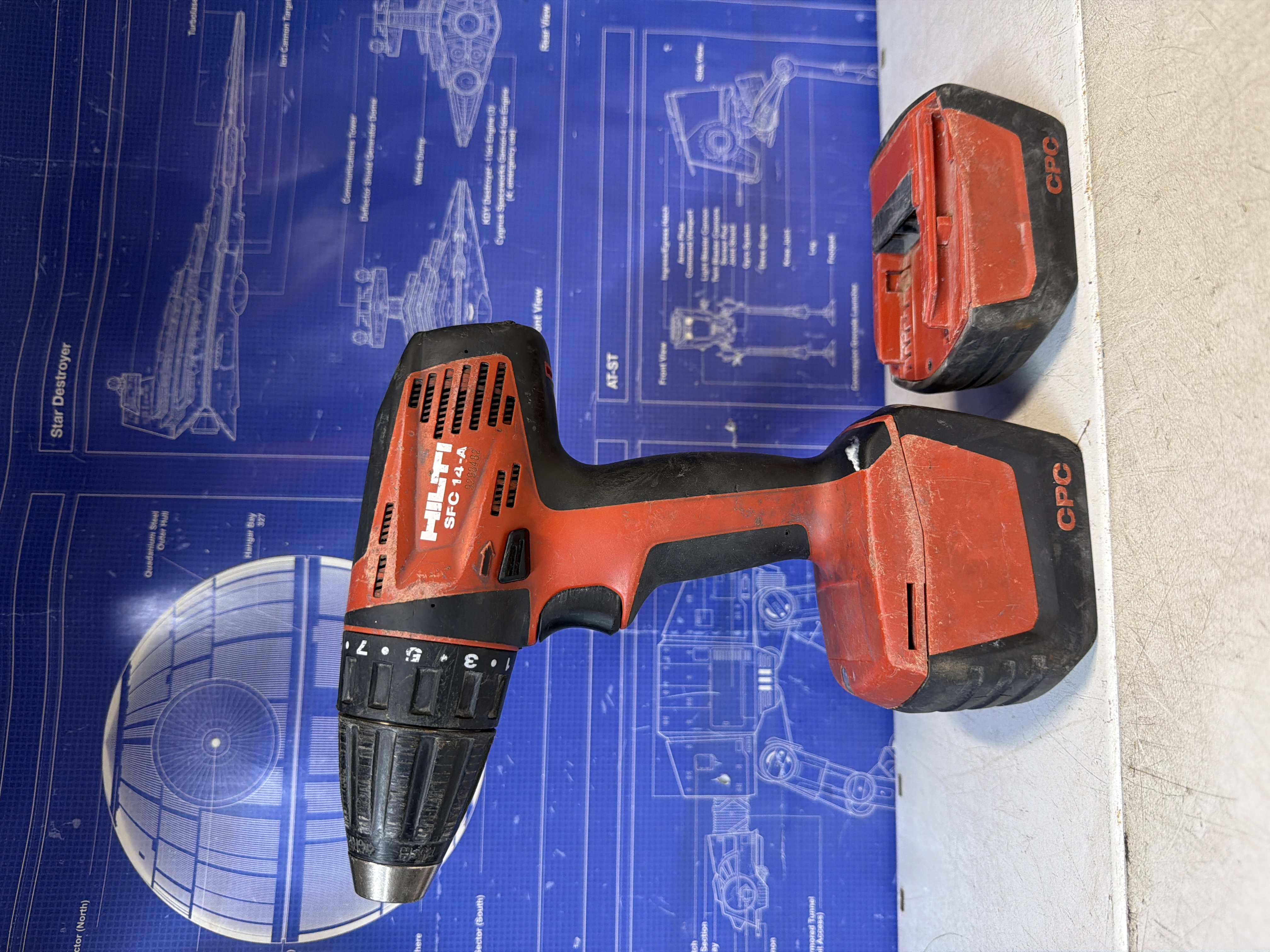 Perceuse-visseuse Hilti SFC 14-A 14,4 V avec 2 batteries