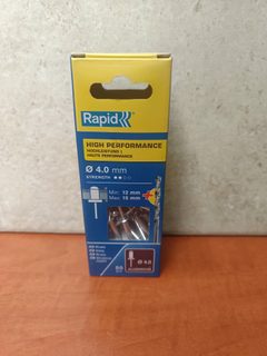 Rapid High Performance rivets aluminium Ø 4.0 mm (12-15 mm)